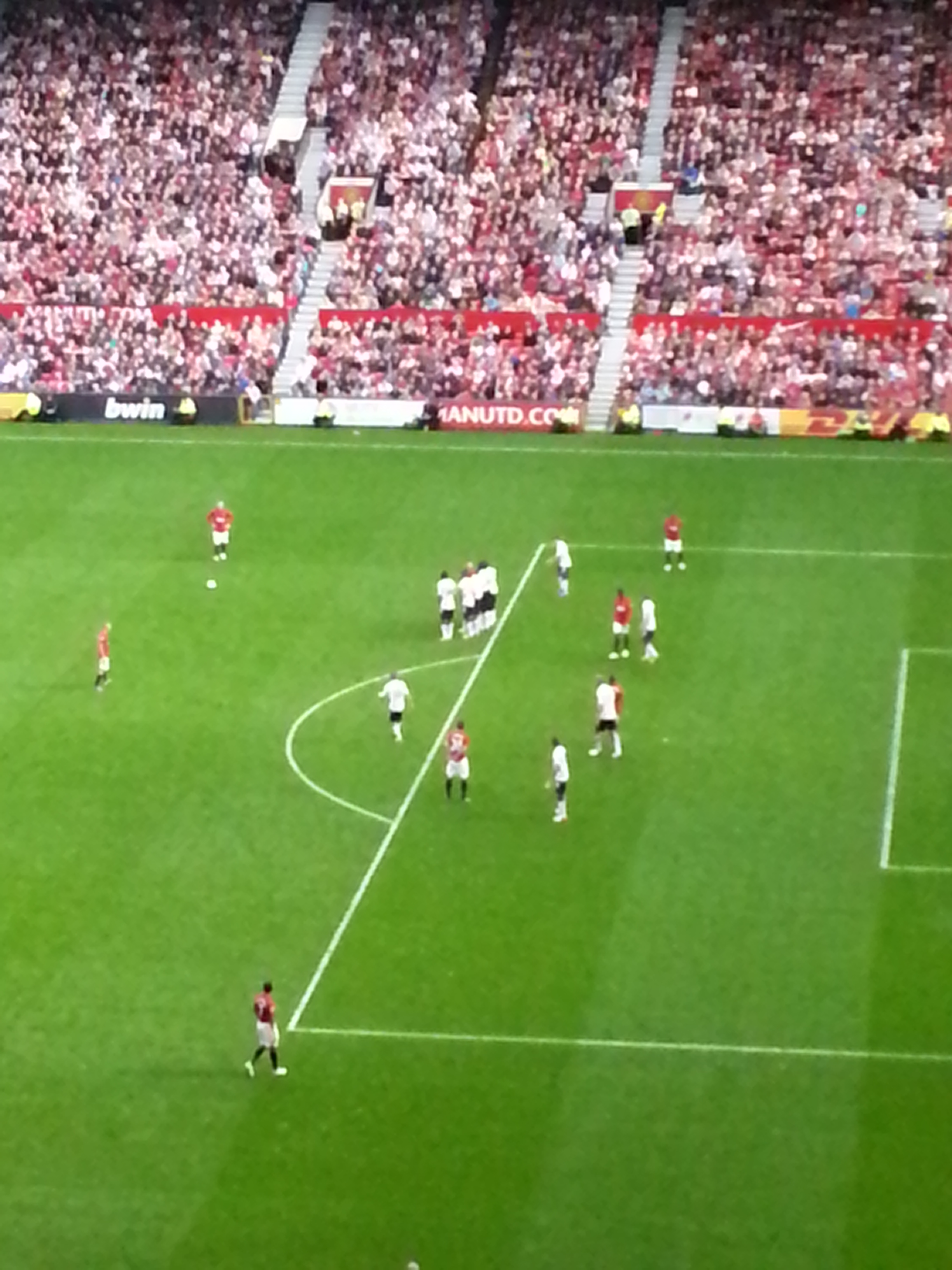 Vapaapotku ottelussa Manchester United – Fulham