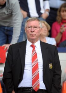 Sir Alex Ferguson West Bromwich Albionia vastaan