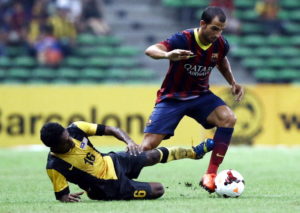 FC Barcelona v Malaysia XI