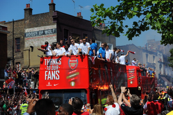 Arsenal FA Cup Victory Parade