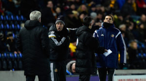 <> at KC Stadium on March 3, 2015 in Hull, England.