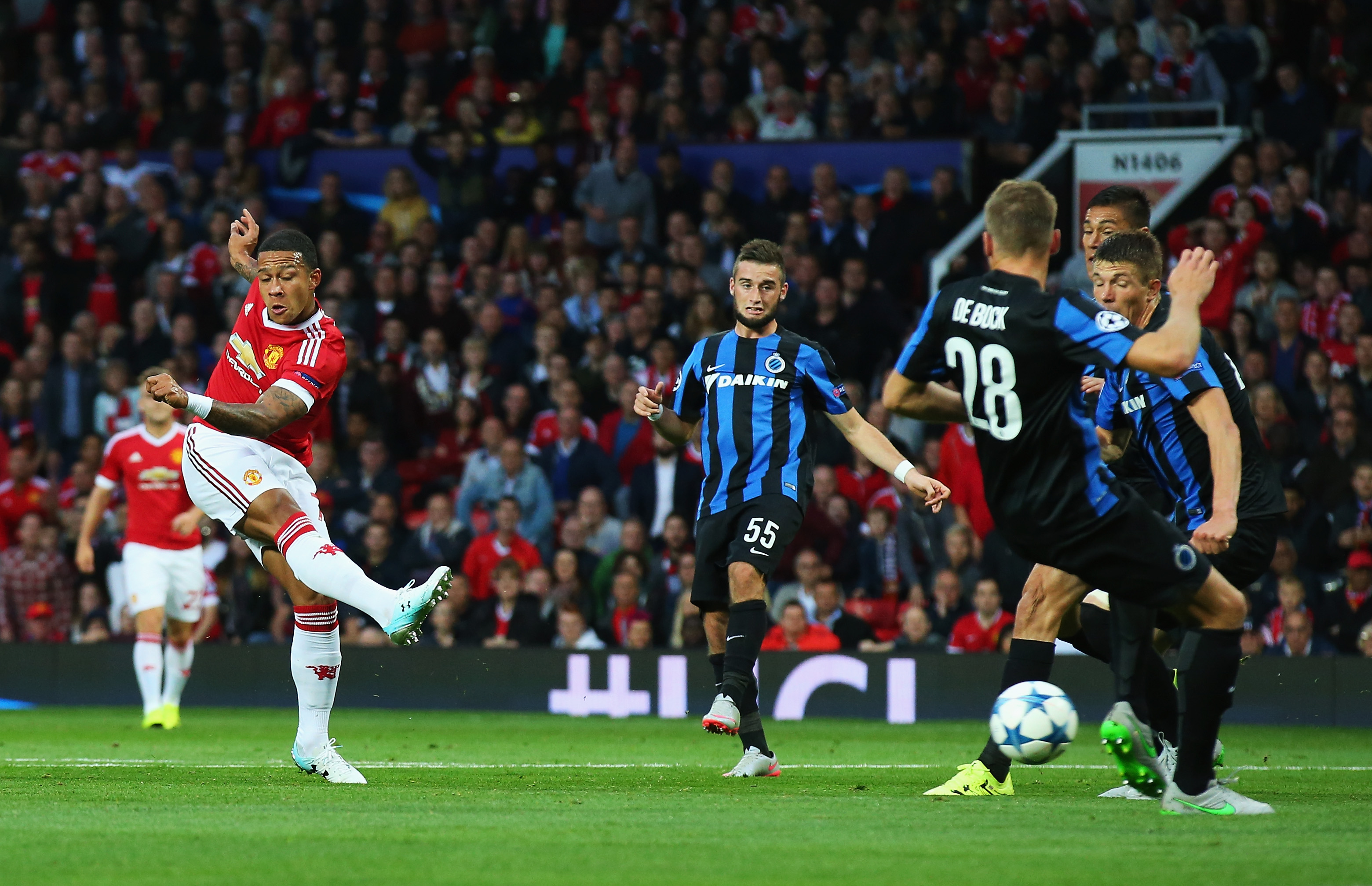Manchester United v Club Brugge – UEFA Champions League: Qualifying Round Play Off First Leg