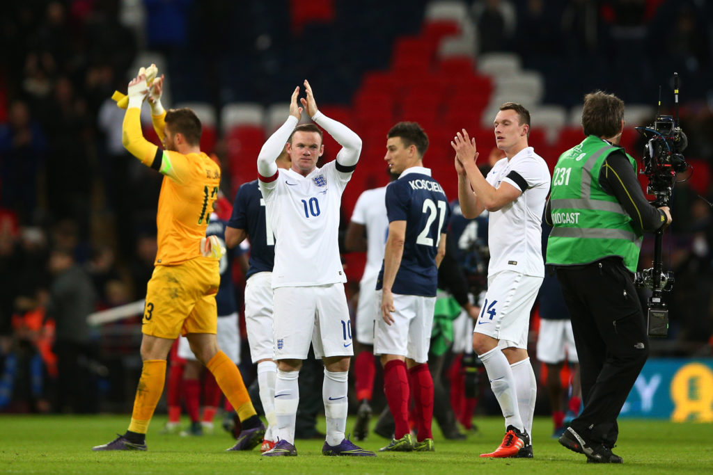 during the International Friendly match between England and France at Wembley Stadium on November 17, 2015 in London, England.