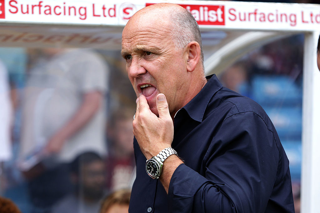 SCUNTHORPE, ENGLAND - JULY 23:  Hull City interim manager Mike Phelan prior to kick off in the pre-season friendly between Scunthorpe United and Hull City at Glanford Park on July 23, 2016 in Scunthorpe, England.  (Photo by Daniel Smith/Getty Images)