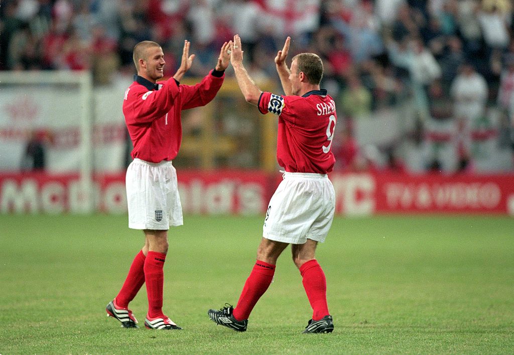 David Beckham, Alan Shearer
