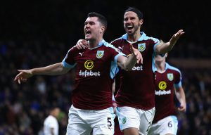 during the Premier League match between Burnley and Watford at Turf Moor on September 26, 2016 in Burnley, England.