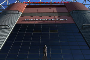 MANCHESTER, ENGLAND - APRIL 20: A statue of Sir Alex Ferguson is seen outside Old Trafford prior to the Barclays Premier League match between Manchester United and Crystal Palace at Old Trafford on April 20, 2016 in Manchester, England. (Photo by Alex Livesey/Getty Images)