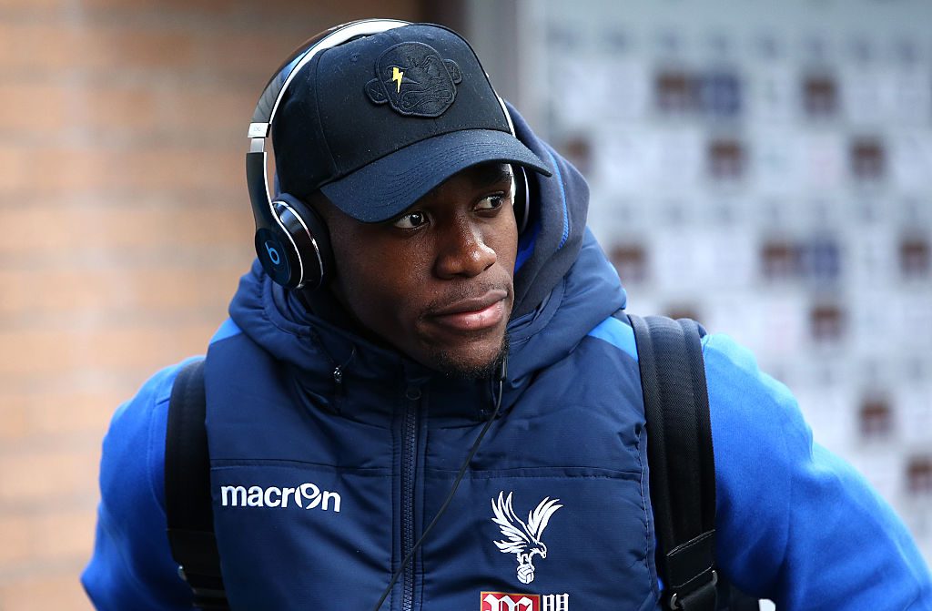 X during the Premier League match between Burnley and Crystal Palace at Turf Moor on November 5, 2016 in Burnley, England.