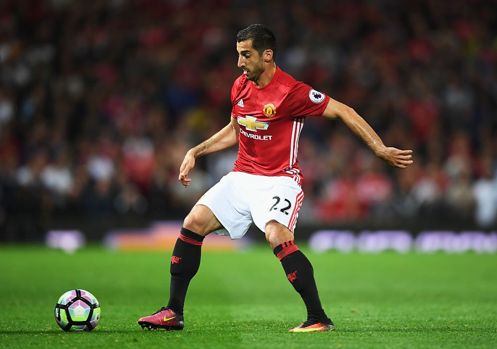 during the Premier League match between Manchester United and Southampton at Old Trafford on August 19, 2016 in Manchester, England.