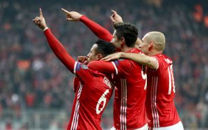 FC Bayern Muenchen v Arsenal FC – UEFA Champions League Round of 16: First Leg