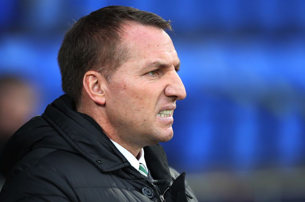 PERTH, SCOTLAND - FEBRUARY 05:  Celtic Manager Brendan Rodgers looks on during the Ladbrokes Scottish Premiership match between St Johnstone and Celtic at McDiarmid Park at  on February 5, 2017 in Perth, Scotland. (Photo by Ian MacNicol/Getty Images)