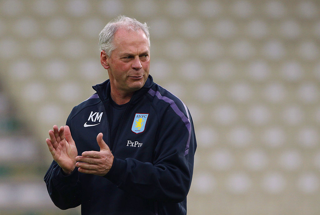 Aston Villa Training Session and Press Conference