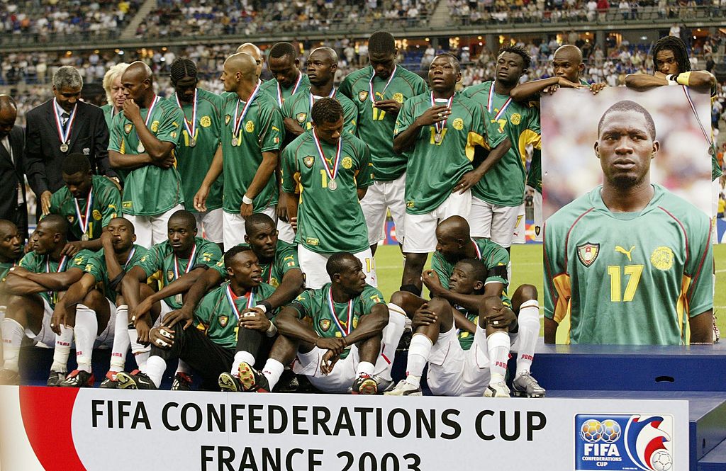 Fussball: Confederations Cup 2003 Finale Kamerun – Frankreich ( CMR – FRA ) 0:1