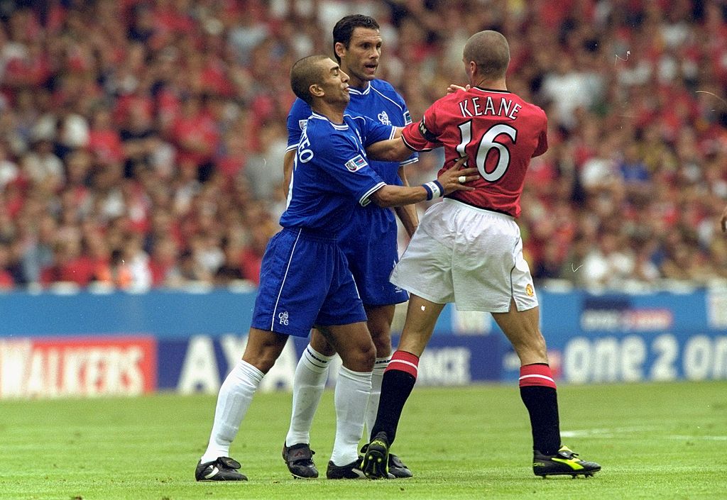 Roy Keane, Roberto DiMatteo, Gustavo Poyet