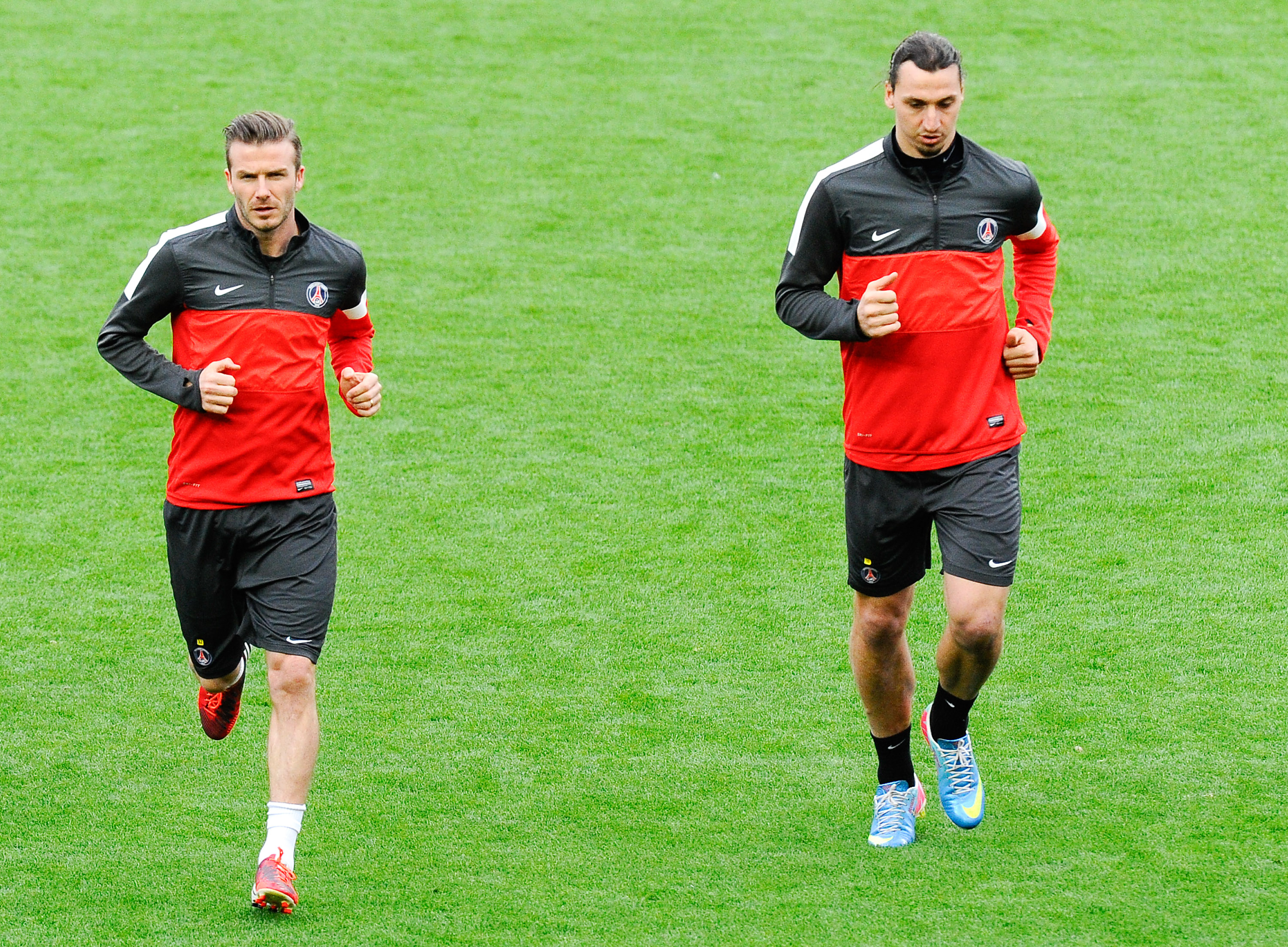 Paris St Germain Training & Press Conference