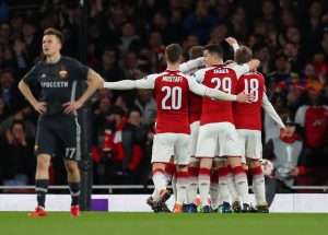 Arsenal FC v CSKA Moskva – UEFA Europa League Quarter Final Leg One