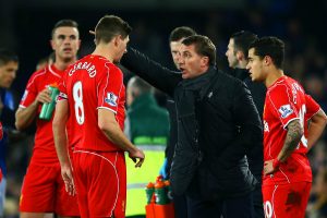 Brendan Rodgers ”todella pettynyt” Steven Gerrardin puolesta – tyly viesti Aston Villan suuntaan getty_gerrardrodgers20150207