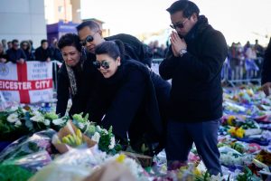 Mourners Pay Tribute After Leicester City Helicopter Crash
