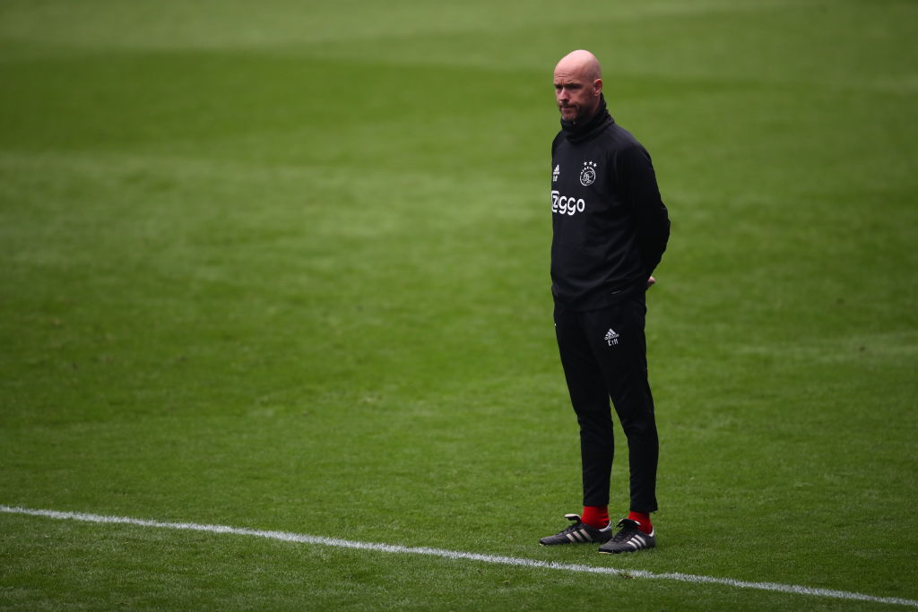 Ajax Training Session and Press Conference