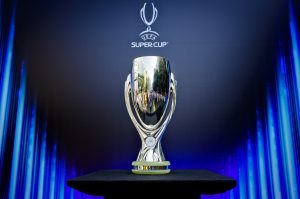 Champions League Trophy Display Event