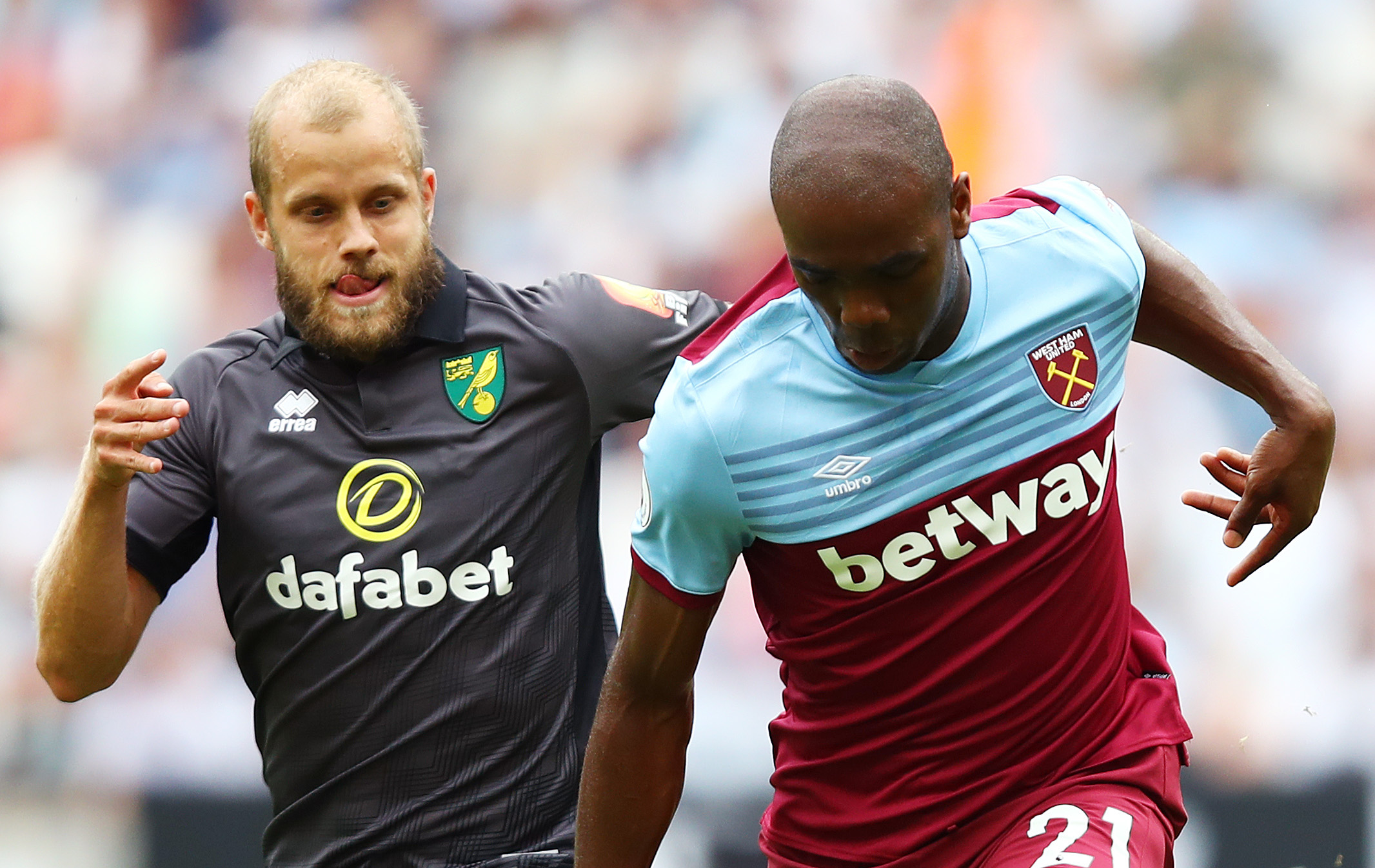 West Ham United v Norwich City – Premier League