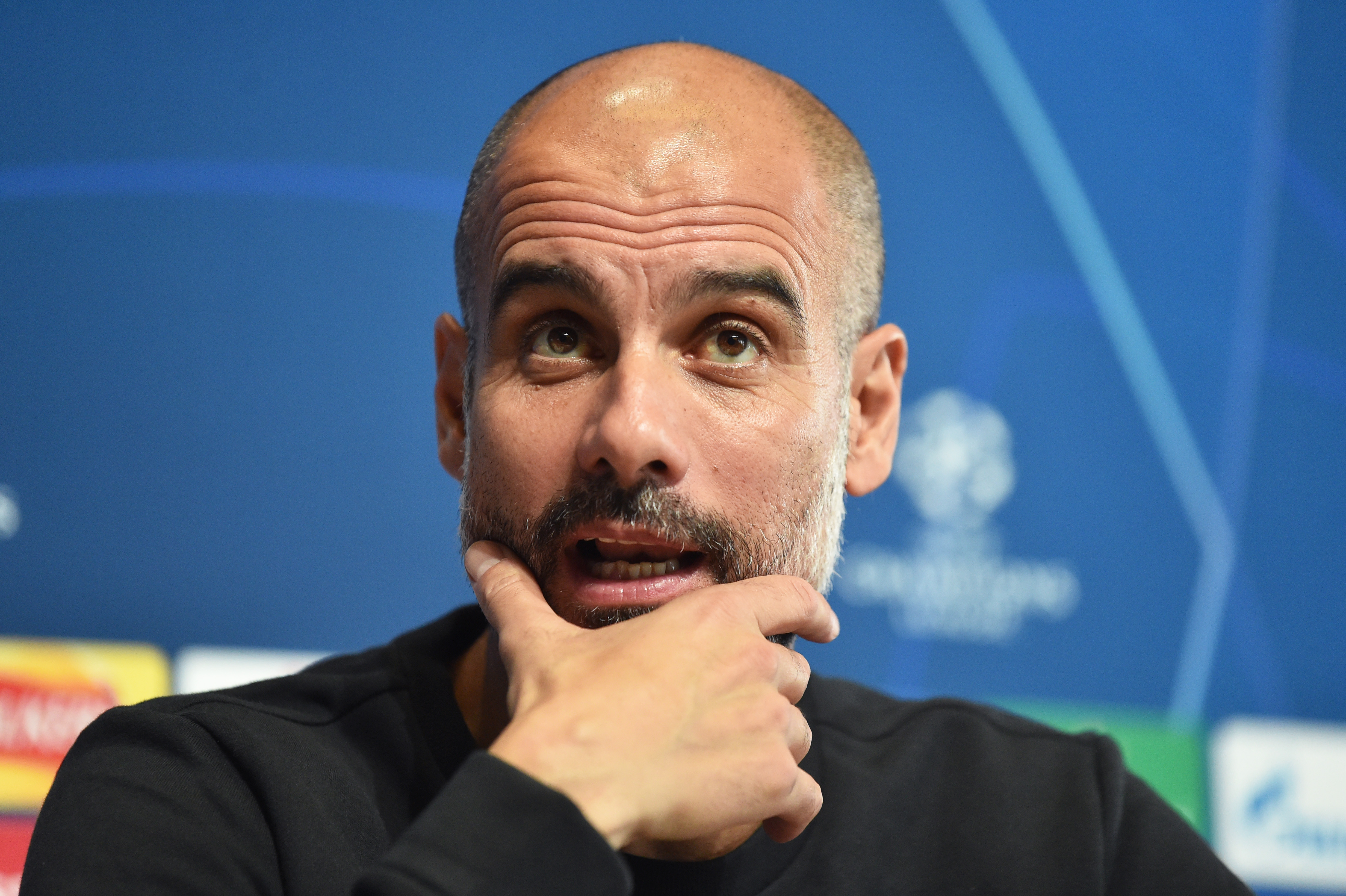Manchester City Training Session and Press Conference