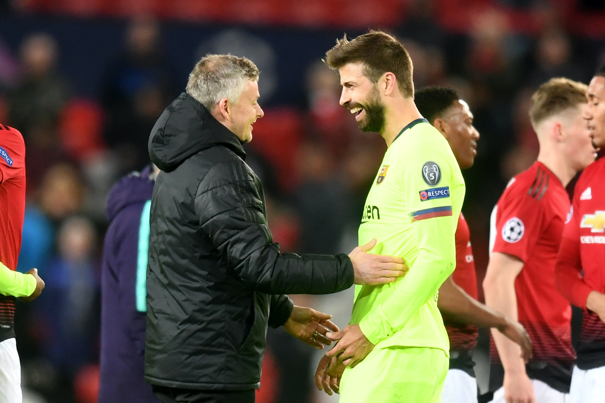 Manchester United v FC Barcelona – UEFA Champions League Quarter Final: First Leg