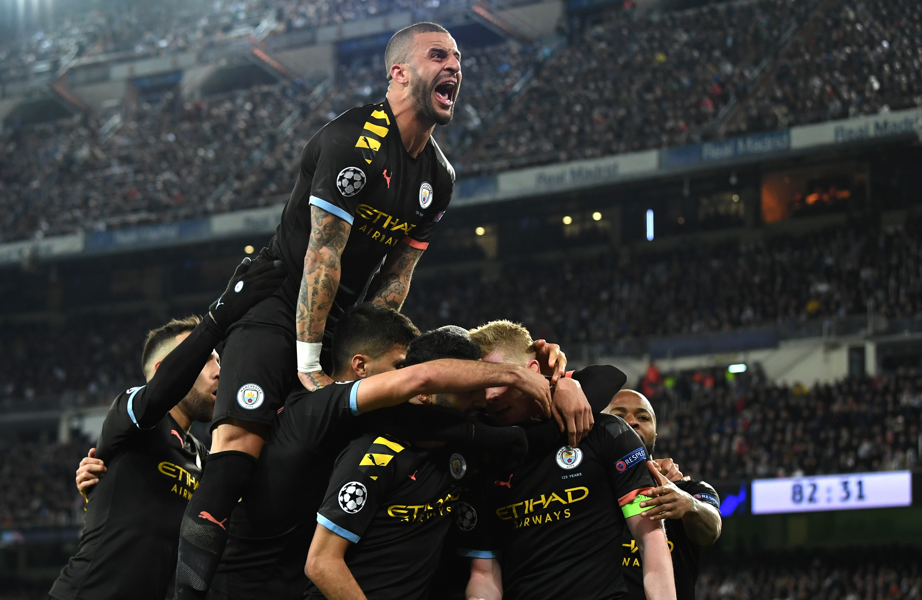 Real Madrid v Manchester City – UEFA Champions League Round of 16: First Leg