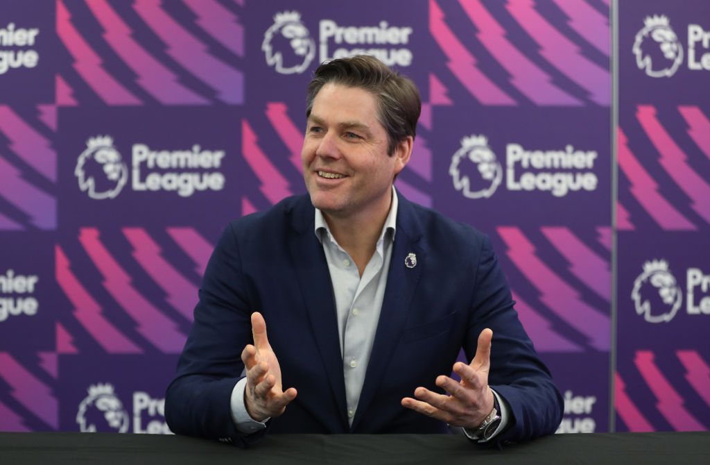 Premier League Chief Executive Richard Masters Media Briefing