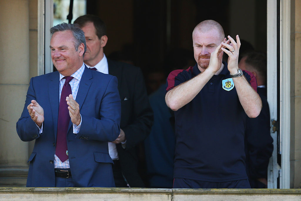 Burnley Sky Bet Champions Winners Bus Parade