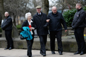 Funeral of 1966 World Cup Goalkeeper Gordon Banks
