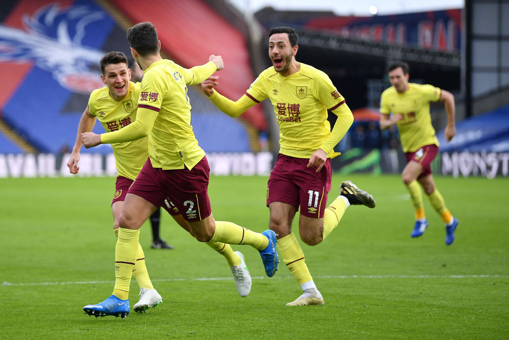 Crystal Palace v Burnley – Premier League