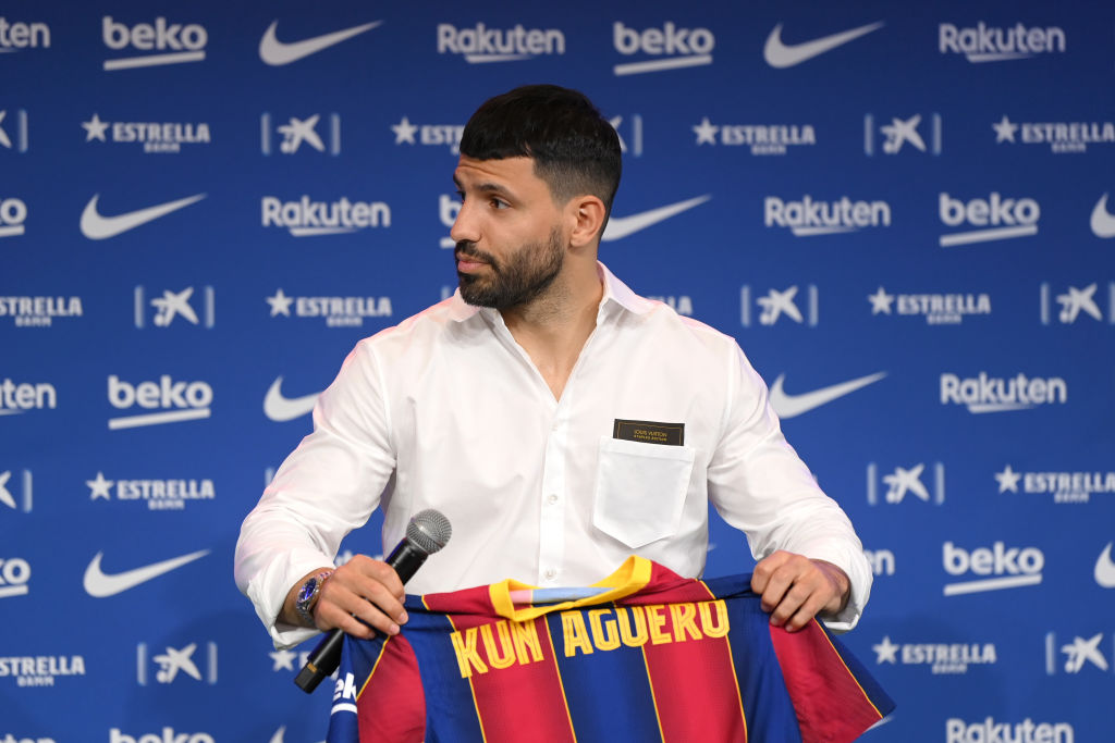 FC Barcelona Sign Sergio Aguero