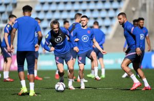 England World Cup Qualifier Camp