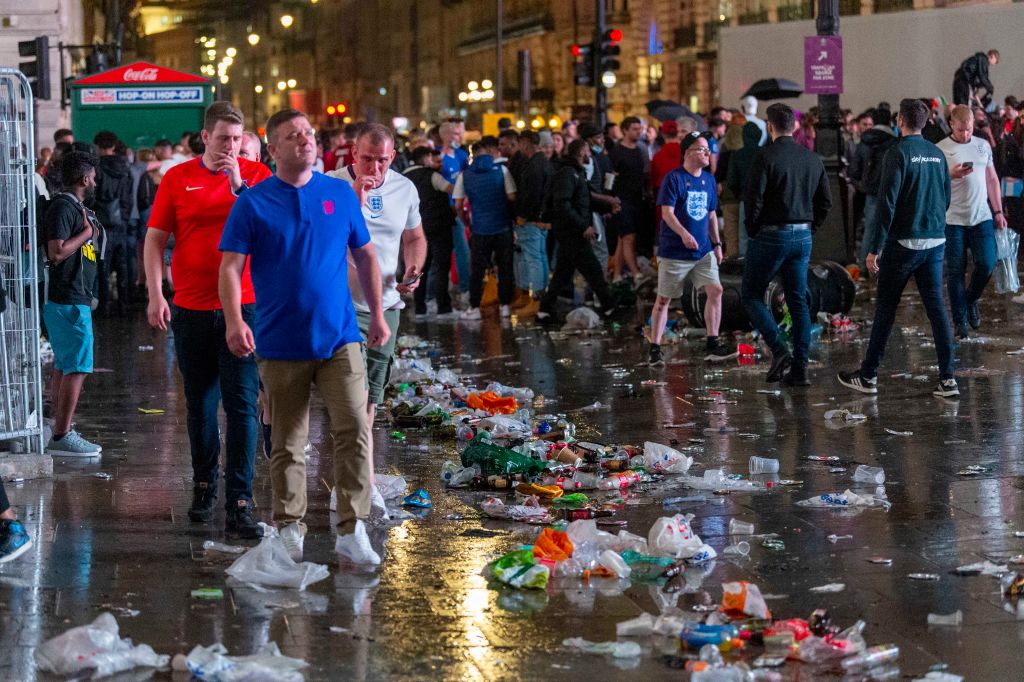 London’s Streets Cleaned Following The EURO 2020 Final