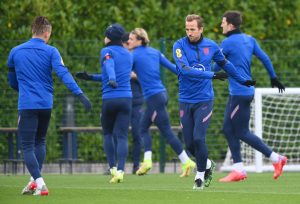 England World Cup Qualifier Camp