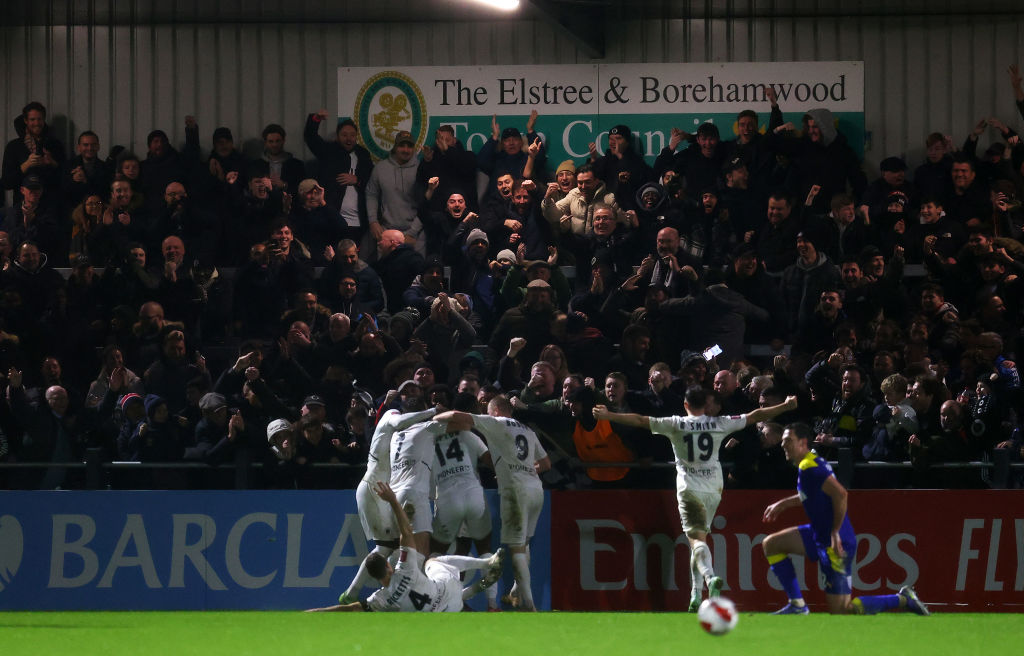 Boreham Wood v AFC Wimbledon: The Emirates FA Cup Third Round