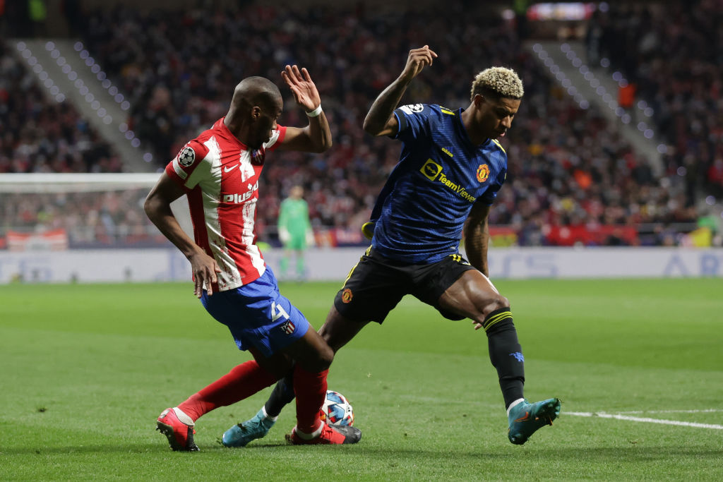 Atletico Madrid v Manchester United: Round Of Sixteen Leg One – UEFA Champions League