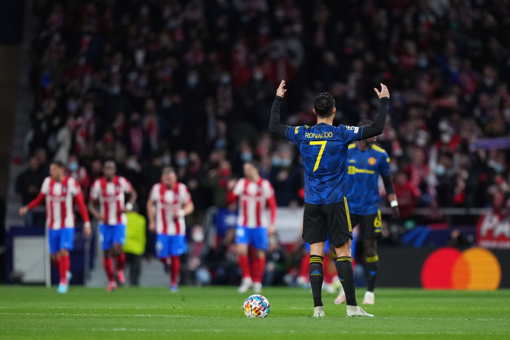 Atletico Madrid v Manchester United: Round Of Sixteen Leg One – UEFA Champions League