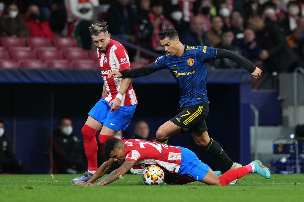 Atletico Madrid v Manchester United: Round Of Sixteen Leg One – UEFA Champions League