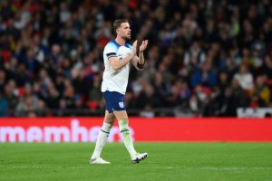 Englannin kannattajat buuasivat Jordan Hendersonille – näin Liverpoolin ex-kapteeni kommentoi getty_HendersonJordan20231013