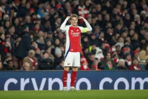 Arsenal aloittaa urakkansa Mestarien liigassa ilman kahta avainpelaajaansa aop_OdegaardMartin2025125
