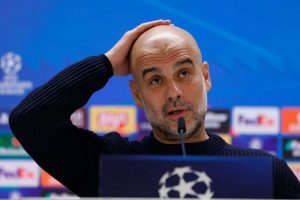 Pep Guardiola Man Cityn pelaajasta: ”Yksi lahjakkaimmista mitä olen koskaan nähnyt” aop_GuardiolaPep2025218