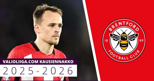 Valioliiga kausiennakko Banner 2025-2026_Brentford