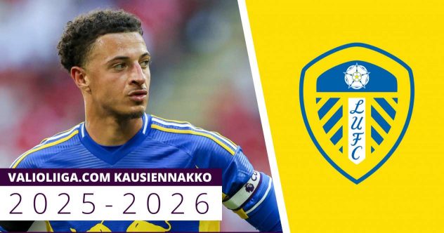Valioliiga kausiennakko Banner 2025-2026_Leeds