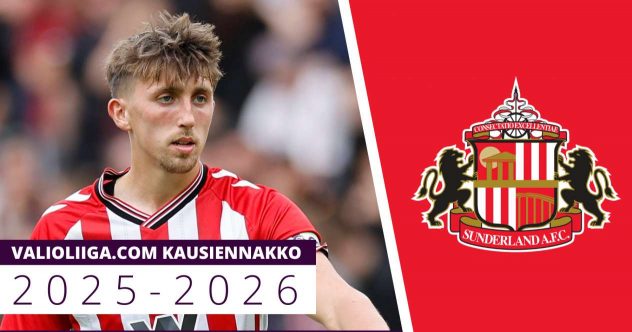 Valioliiga kausiennakko Banner 2025-2026_Sunderland