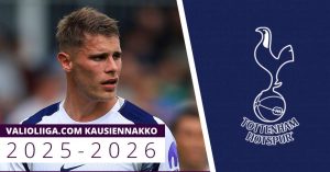 Valioliiga kausiennakko Banner 2025-2026_Tottenham