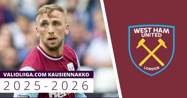 Valioliiga kausiennakko Banner 2025-2026_West Ham