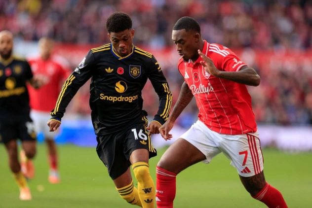 Amadin unelmakuti pelasti Manchester Unitedin tappiolta aop_forestmanunited20251101