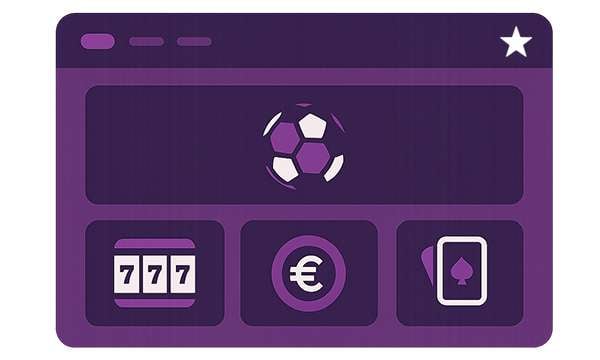 Moderni nettikasino käyttöliittymä tietokoneella ja mobiilissa.